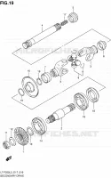 DRIVESHAFT for Suzuki OZARK 250 2013