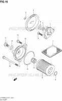 OIL PUMP for Suzuki OZARK 250 2013