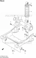 SWINGARM for Suzuki OZARK 250 2013