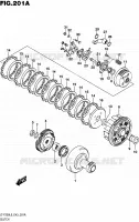 CLUTCH for Suzuki OZARK 250 2016