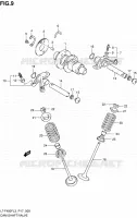 CAMSHAFT   VALVES for Suzuki KINGQUAD 400 2013