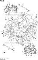 CASING for Suzuki KINGQUAD 400 2013