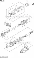 DRIVESHAFT (LT F400FZL3 P17) for Suzuki KINGQUAD 400 2013