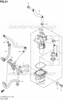 FUEL PUMP for Suzuki KINGQUAD 400 2013