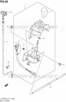 GEAR LEVER for Suzuki KINGQUAD 400 2013