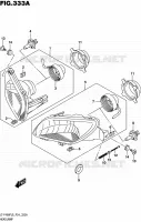 HEADLIGHT for Suzuki KINGQUAD 400 2016