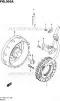 IGNITION for Suzuki KINGQUAD 400 2016