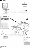 LABEL for Suzuki KINGQUAD 400 2016