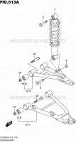 SUSPENSION ARM for Suzuki KINGQUAD 400 2016