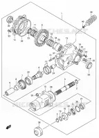 DRIVESHAFT (REAR)(MODEL K4/K5/K6/K7) for Suzuki EIGER 400 2007