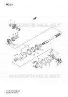 DRIVESHAFT for Suzuki EIGER 400 2007