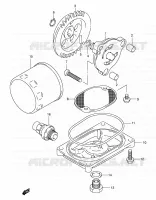 OIL PUMP for Suzuki EIGER 400 2007