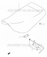 SEAT for Suzuki EIGER 400 2007