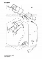 SPEEDOMETER (MODEL K6/K7) for Suzuki EIGER 400 2007