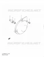 ALTERNATOR COVER (MODEL L0) for Suzuki KINGQUAD 400 2010