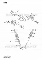 CAMSHAFT   VALVES for Suzuki KINGQUAD 400 2010