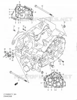 CASING for Suzuki KINGQUAD 400 2010