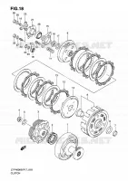CLUTCH for Suzuki KINGQUAD 400 2010