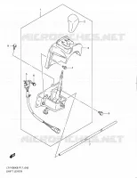 GEAR LEVER for Suzuki KINGQUAD 400 2010