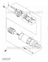 STARTER MOTOR (MODEL L0) for Suzuki KINGQUAD 400 2010