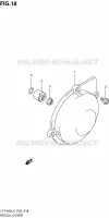 ALTERNATOR COVER for Suzuki KINGQUAD 400 2014
