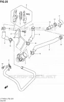 ANTI POLLUTION SYSTEM (LT F400ZL4 P33) for Suzuki KINGQUAD 400 2014