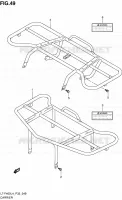 CARRIER (LT F400L4 P33) for Suzuki KINGQUAD 400 2014