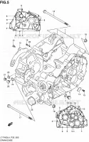 CASING for Suzuki KINGQUAD 400 2014