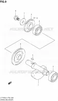 CRANK BALANCER for Suzuki KINGQUAD 400 2014