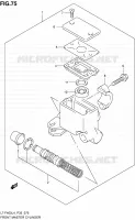 FRONT MASTER CYLINDER for Suzuki KINGQUAD 400 2014