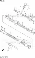 GEAR SHIFTING ASSY (2) for Suzuki KINGQUAD 400 2014