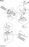 HANDGRIPS   LEVERS  for Suzuki KINGQUAD 400 2014