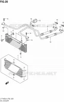 OIL COOLER (LT F400L4 P33) for Suzuki KINGQUAD 400 2014