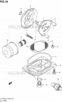 OIL PUMP for Suzuki KINGQUAD 400 2014