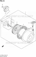 RECOIL STARTER for Suzuki KINGQUAD 400 2014