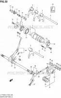 SHIFT (1) (LT F400ZL4 P33) for Suzuki KINGQUAD 400 2014
