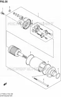 STARTER MOTOR for Suzuki KINGQUAD 400 2014
