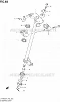 STEERING COLUMN for Suzuki KINGQUAD 400 2014