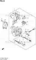 THROTTLE BODY for Suzuki KINGQUAD 400 2014