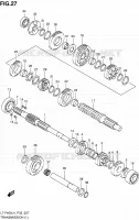 TRANSMISSION (1) for Suzuki KINGQUAD 400 2014