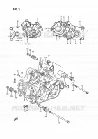 CASING for Suzuki KINGQUAD 250 1995