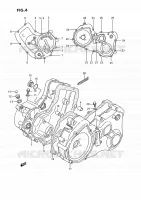 CASING for Suzuki KINGQUAD 250 1995