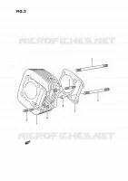 CYLINDER for Suzuki KINGQUAD 250 1995
