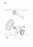 STARTER MOTOR CLUTCH for Suzuki KINGQUAD 250 1995