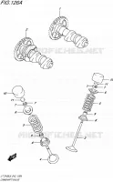 CAMSHAFT   VALVES for Suzuki QUADSPORT 400 2016
