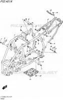 FRAME for Suzuki QUADSPORT 400 2016