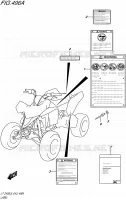 LABEL for Suzuki QUADSPORT 400 2016