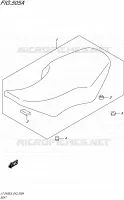 SEAT for Suzuki QUADSPORT 400 2016