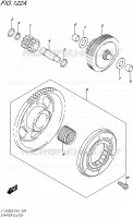 STARTER MOTOR CLUTCH for Suzuki QUADSPORT 400 2016