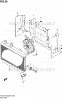 RADIATOR for Suzuki BURGMAN 400 2011